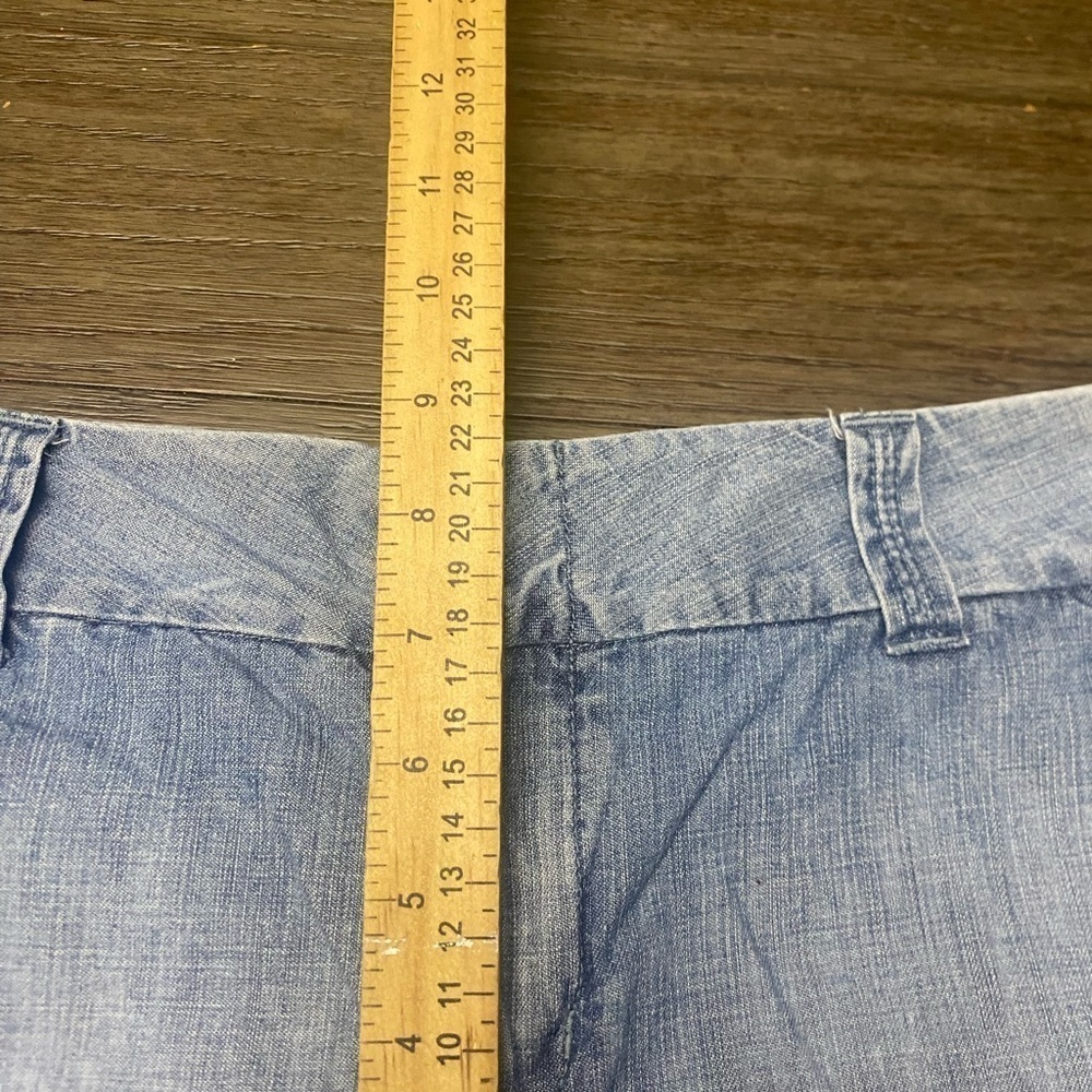 Tommy Hilfiger Light Blue Denim Jean Shorts - Picture 5 of 7